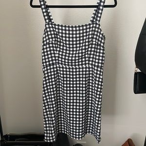 BP gingham tank dress